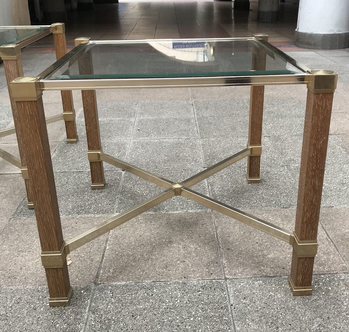Pierre VANDEL – Paire de bouts de canapé Anthios – Circa 1980