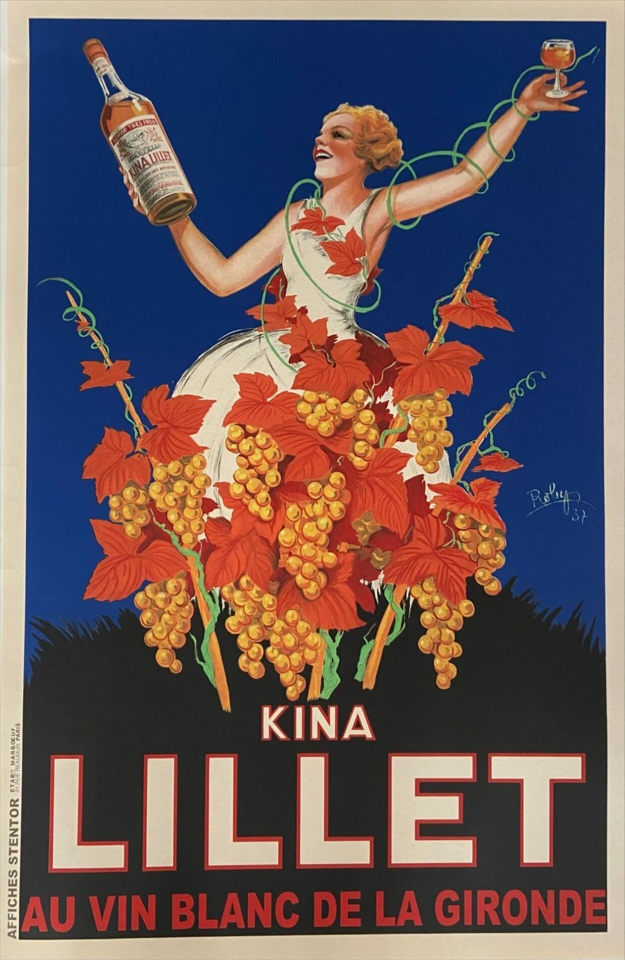 Robys (Robert Wolff) – Affiche Kina Lillet