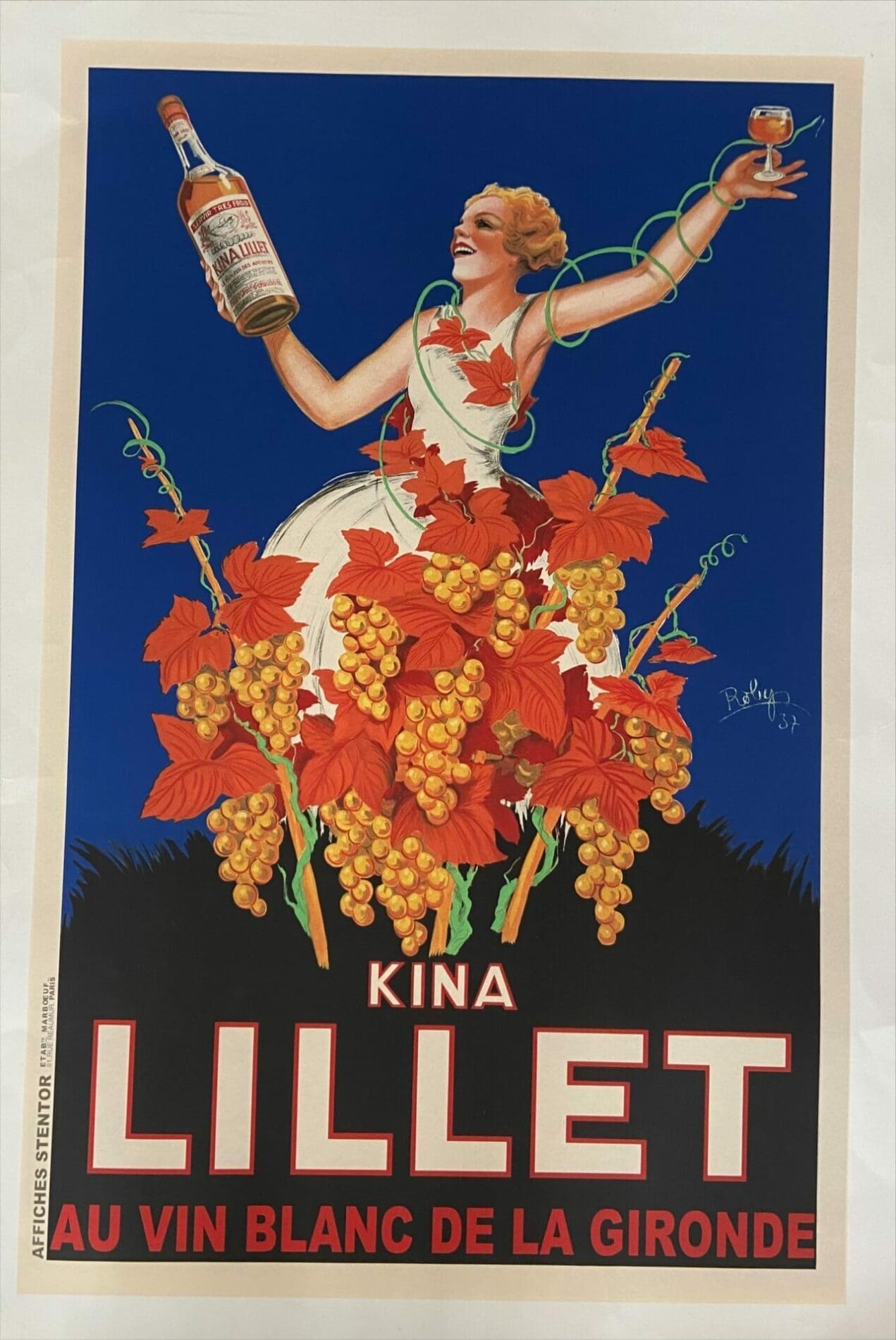 Robys (Robert Wolff) – Affiche Kina Lillet