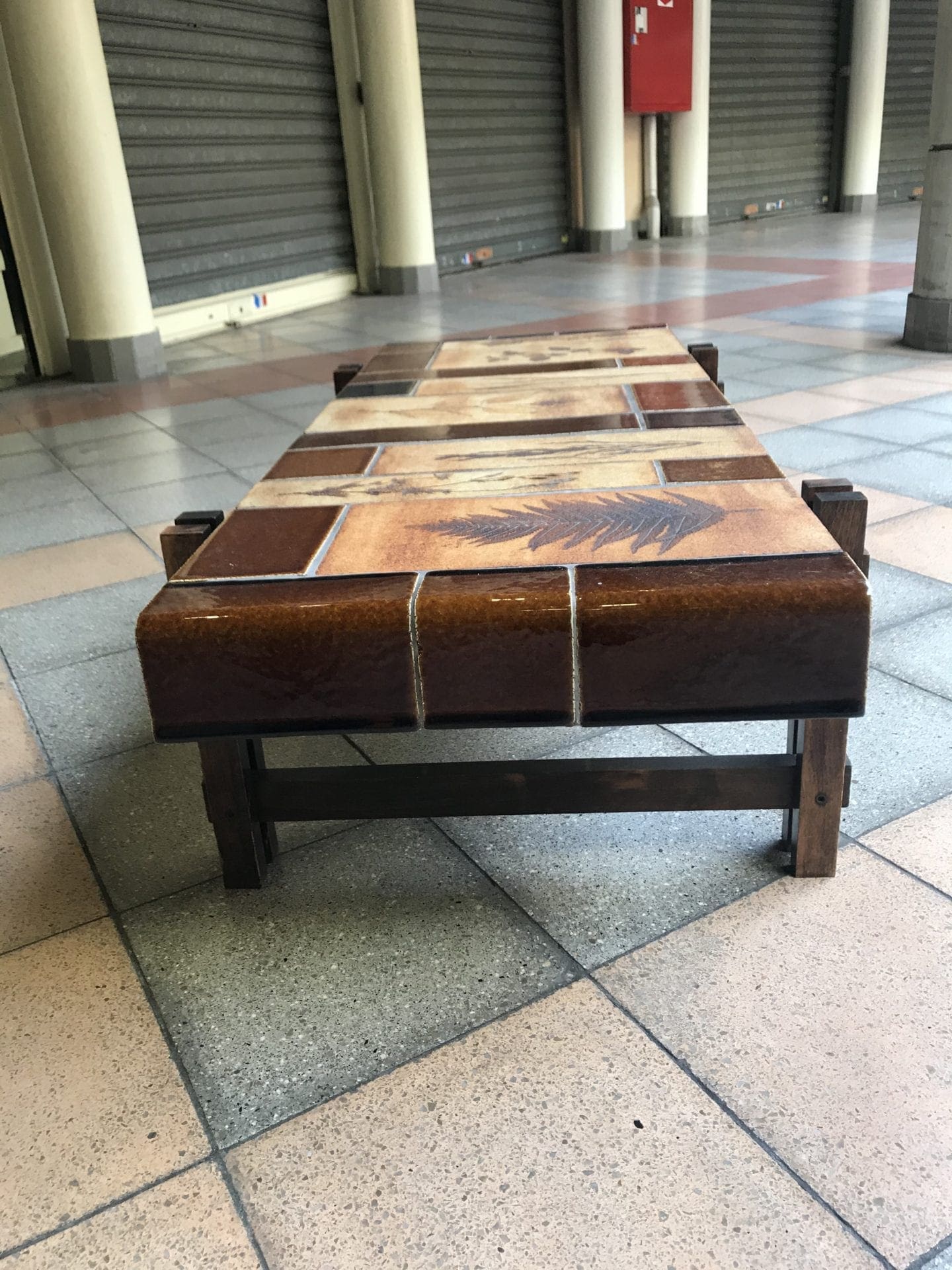 Roger Capron – Table basse – l’herbier