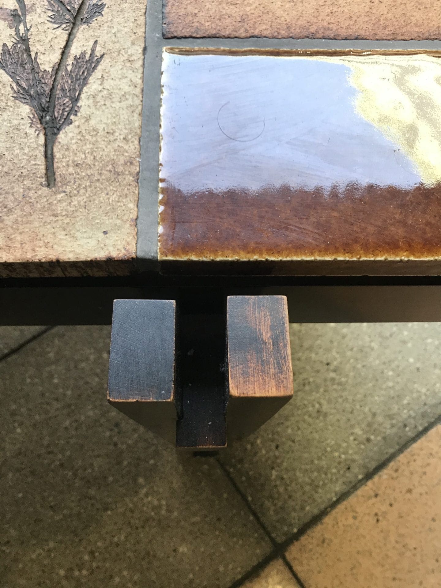 Roger Capron – Table basse – l’herbier