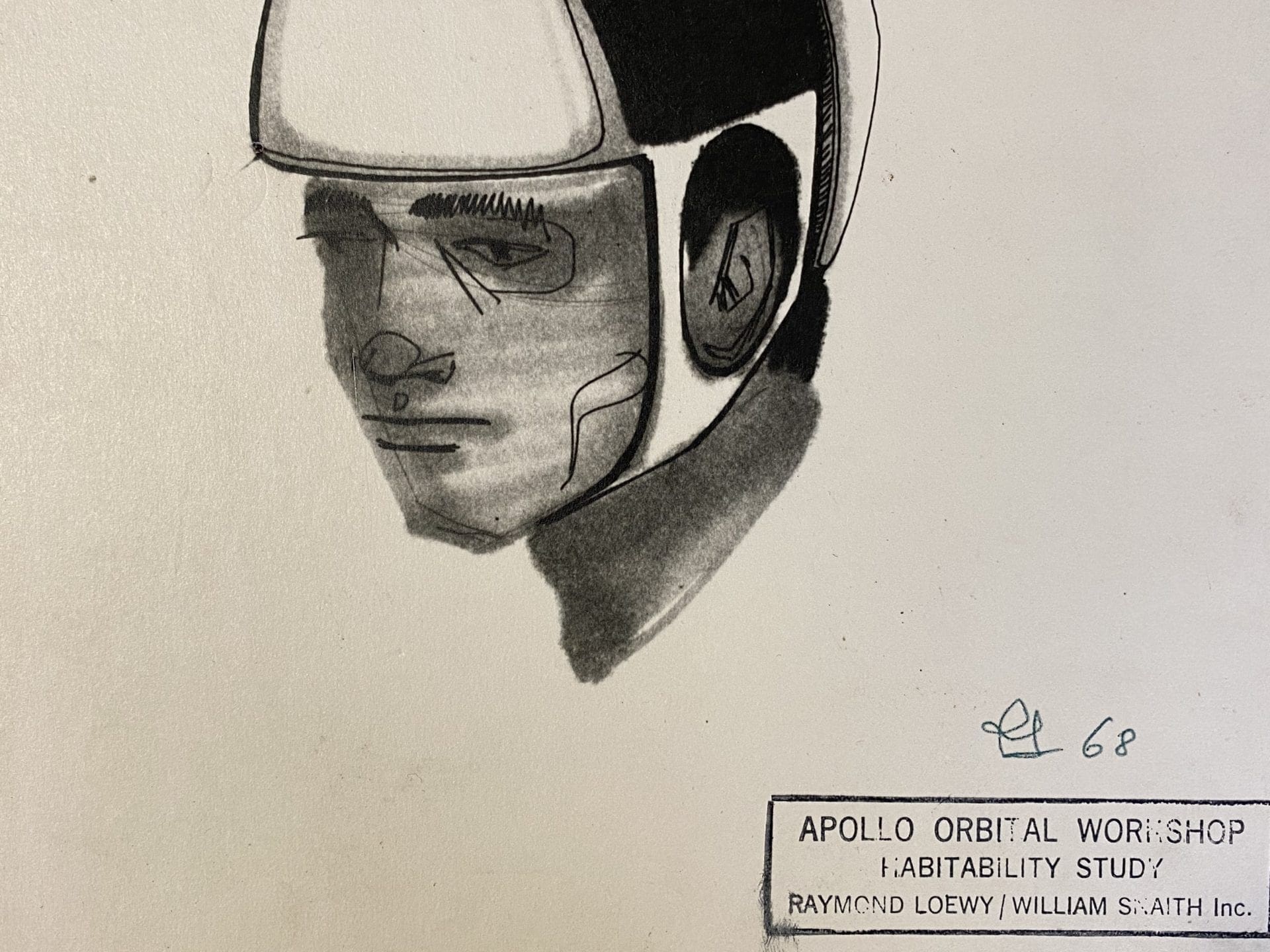 Raymond Loewy – Casque NASA