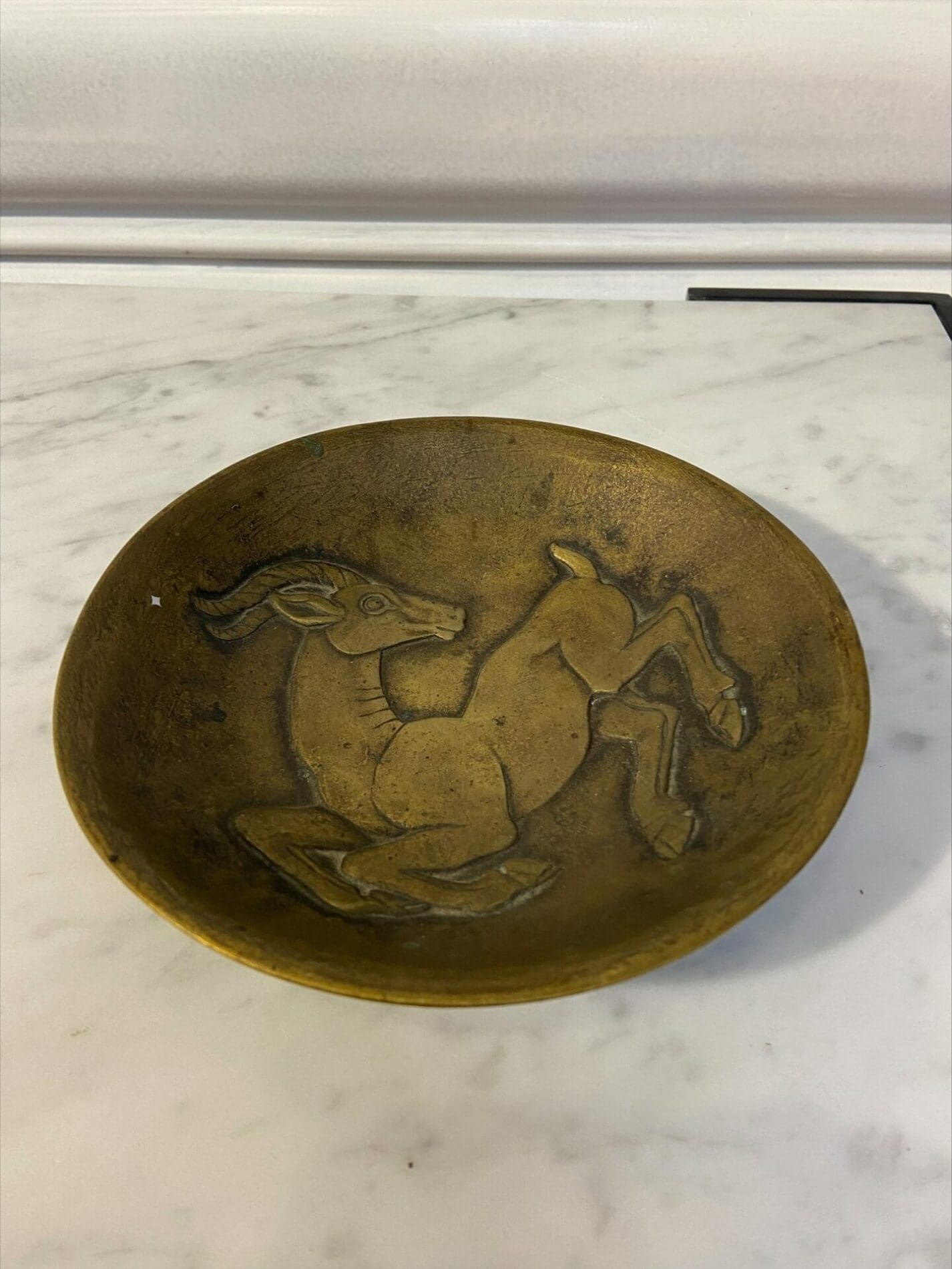 Coupe en Bronze Antilope par Riccardo Scarpa – 1978, Édition Limitée