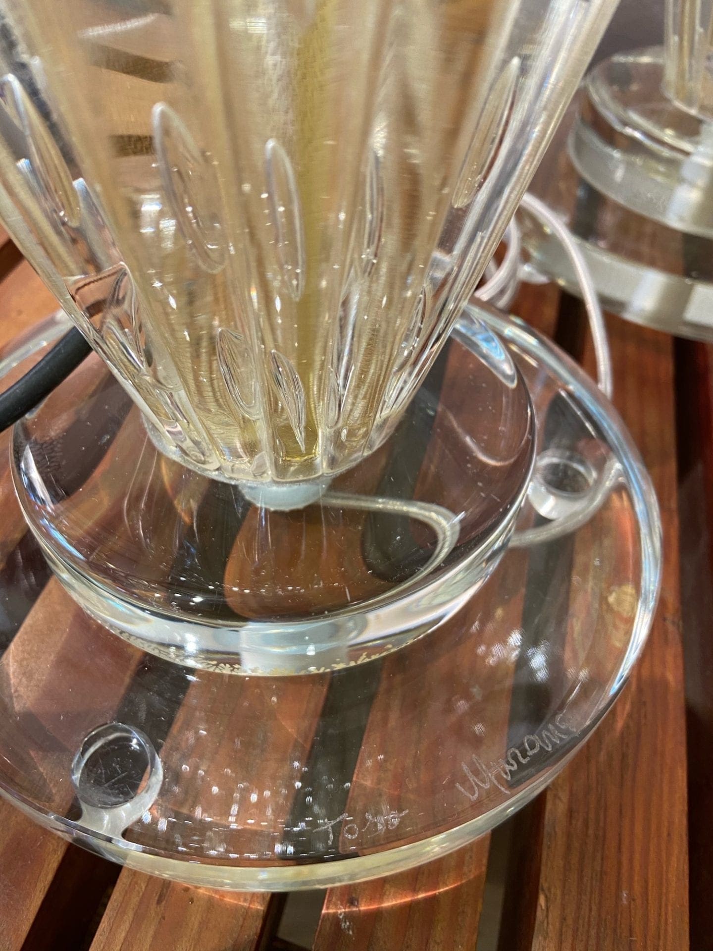 Stephano Toso – Paire de lampes – Murano