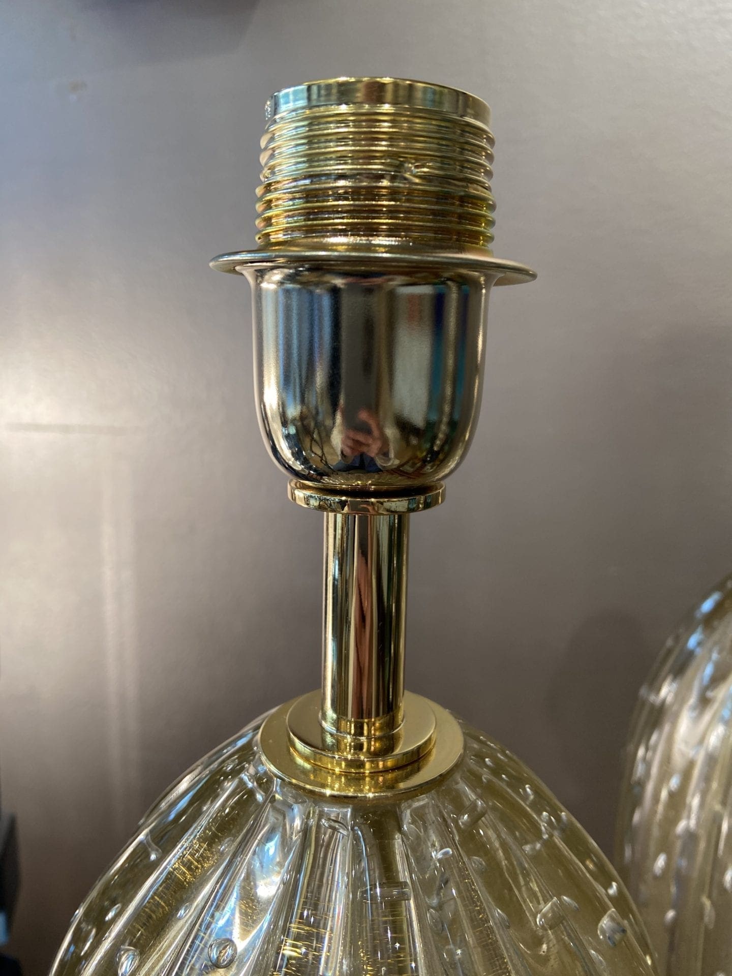 Stephano Toso – Paire de lampes – Murano