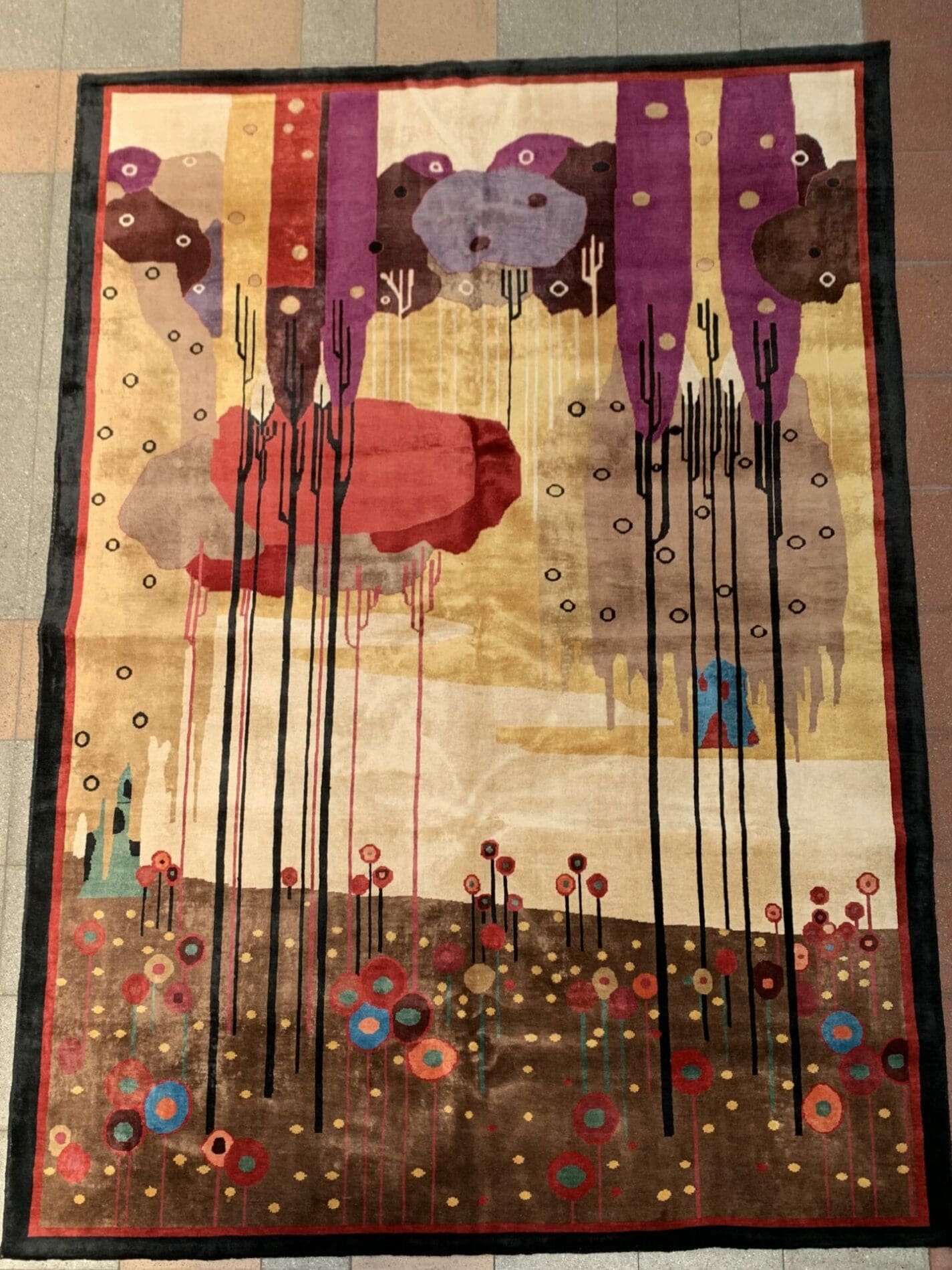 Tapis d’après Max Ernst