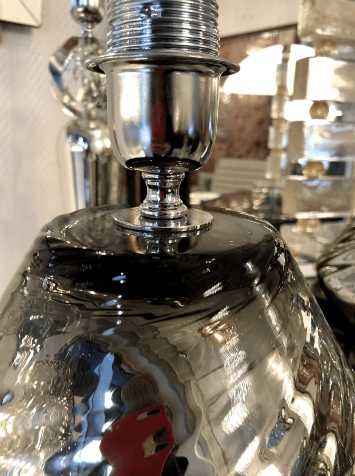 Travail Italien – Lampes en Verre Murano – 1985