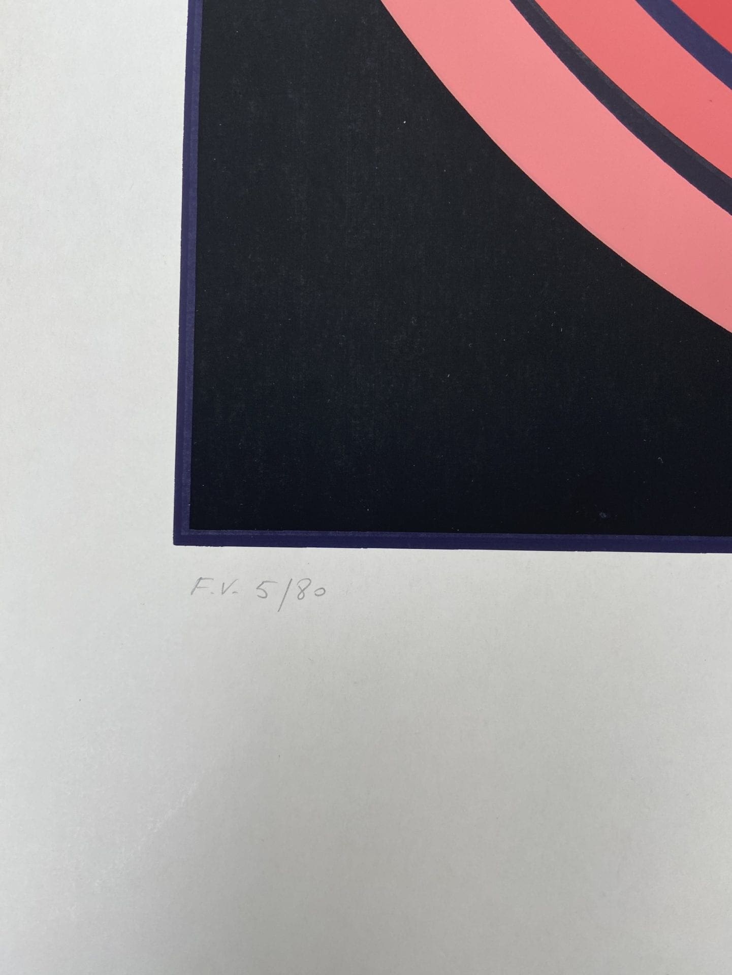 Vasarely – Cinétique 2 – Sérigraphie