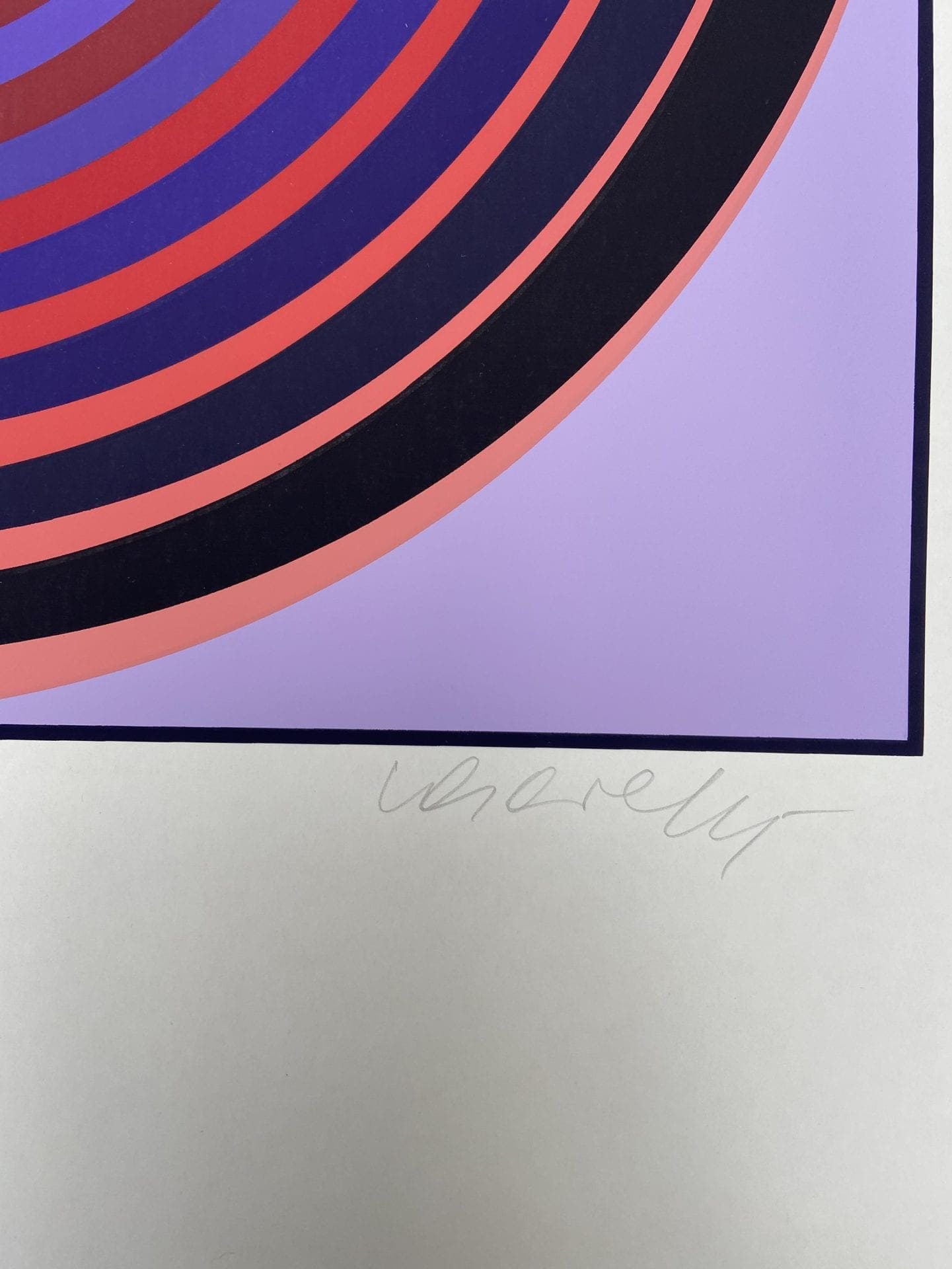 Vasarely – Cinétique 2 – Sérigraphie