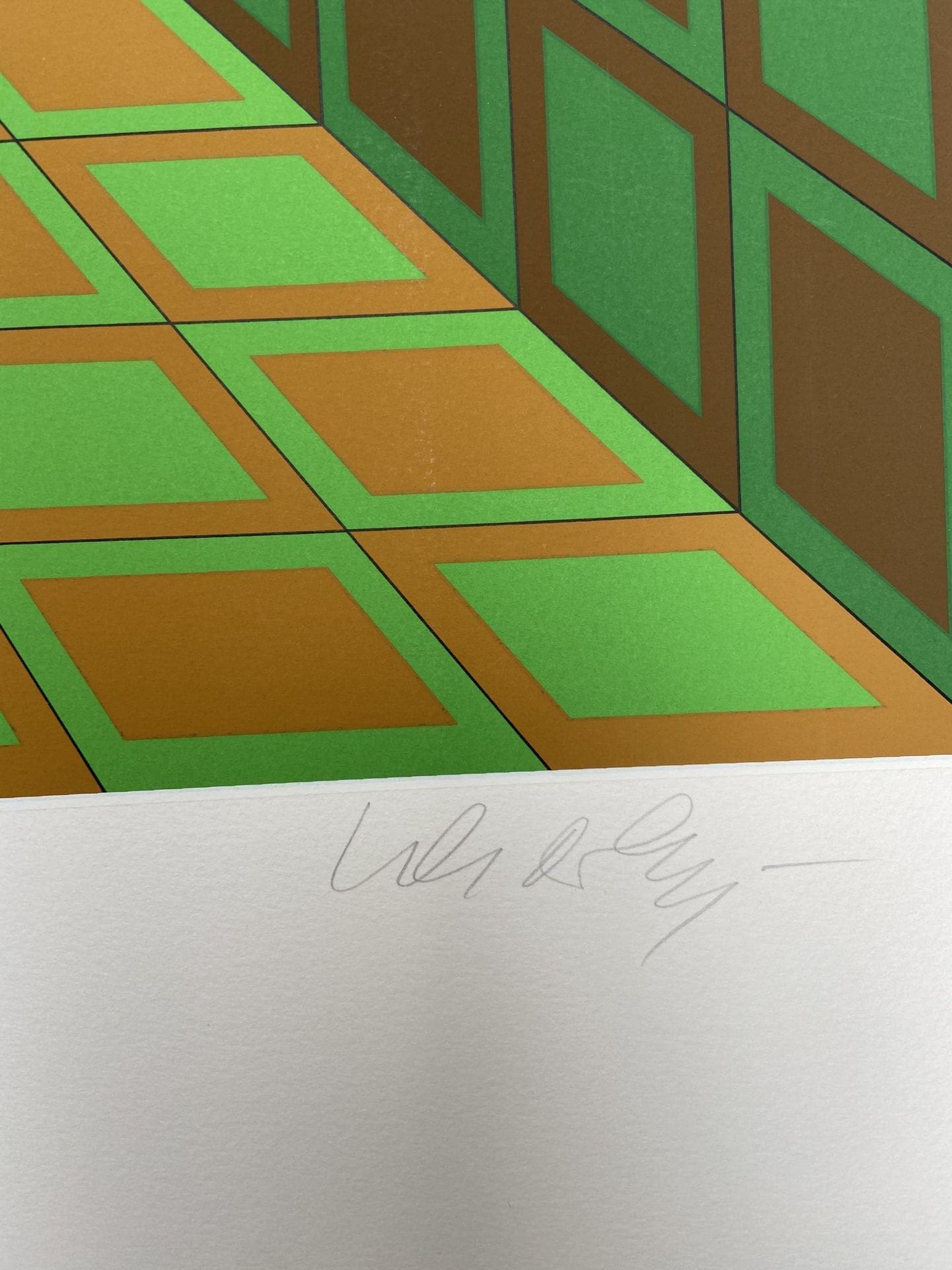 Vasarely – Cinétique 8 – Sérigraphie
