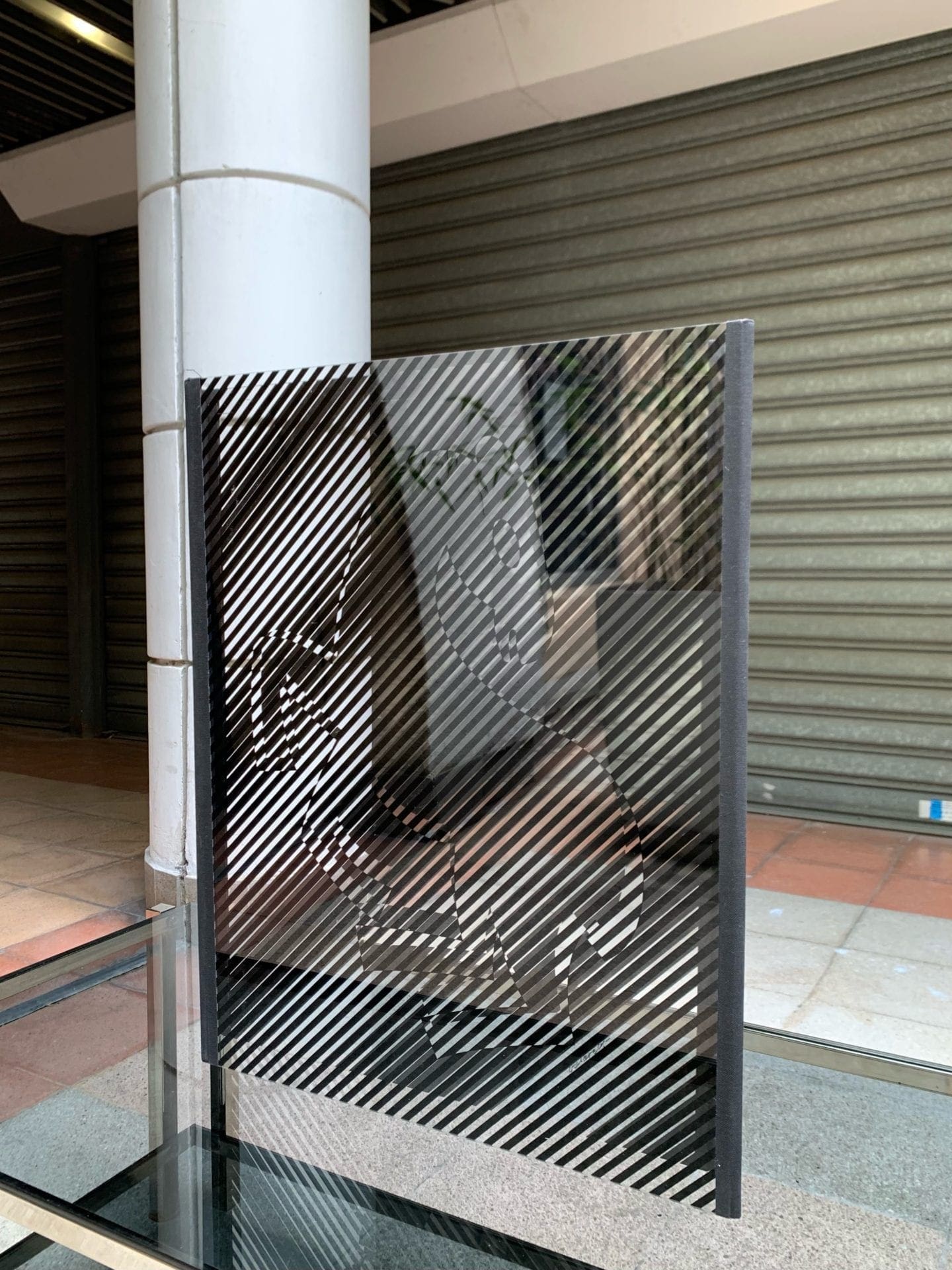 Vasarely – Sculpture Zebra, Multiple