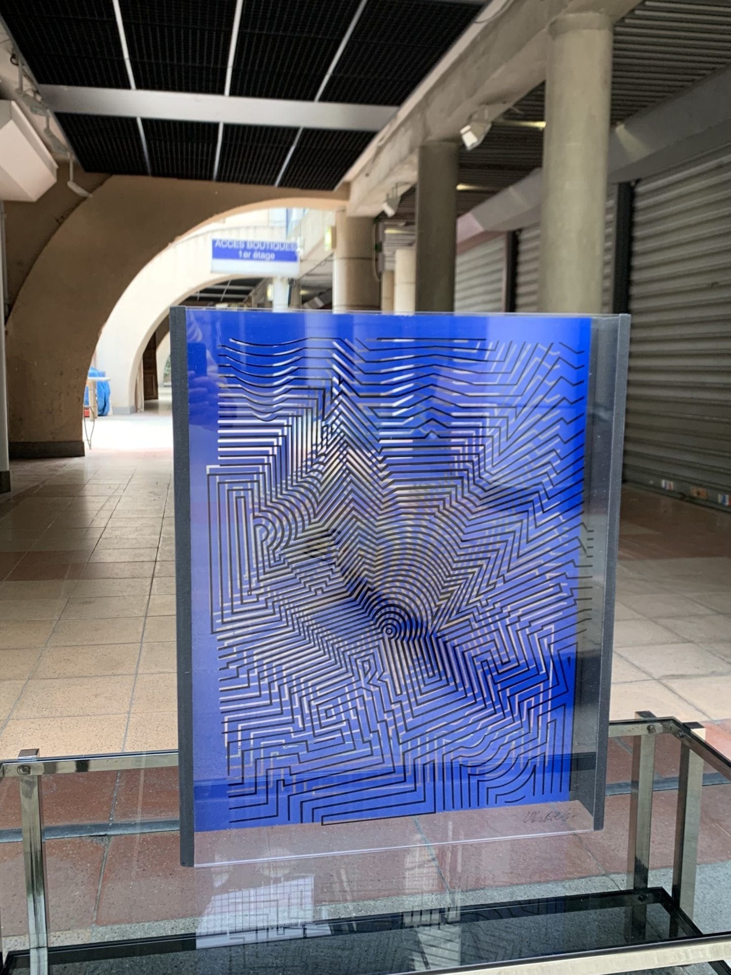 Vasarely – Zint – Sculpture