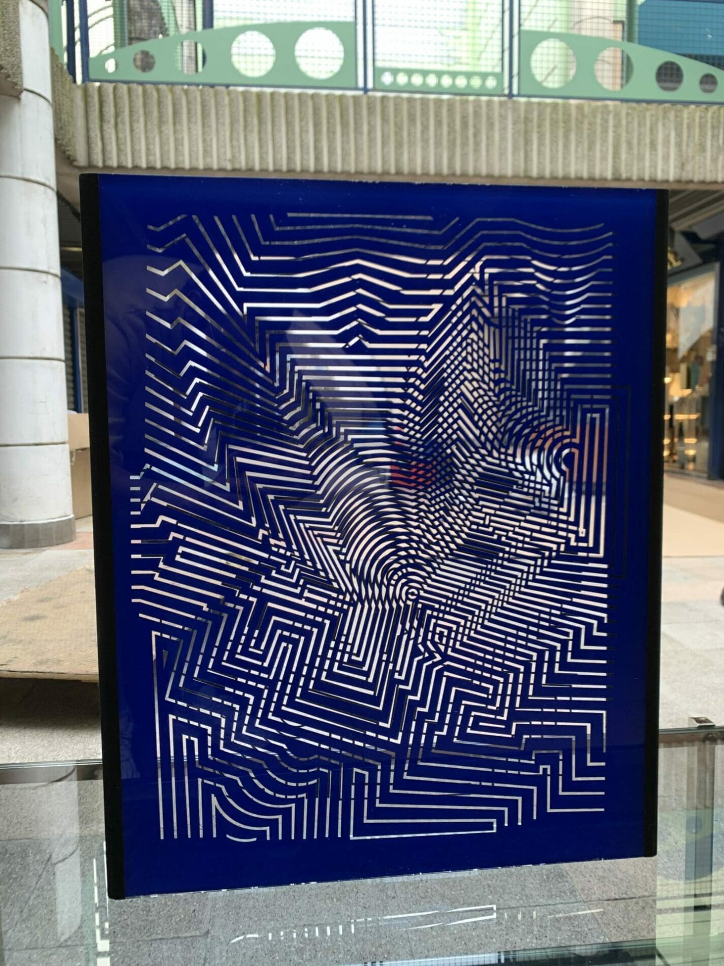 Vasarely – Zint – Sculpture