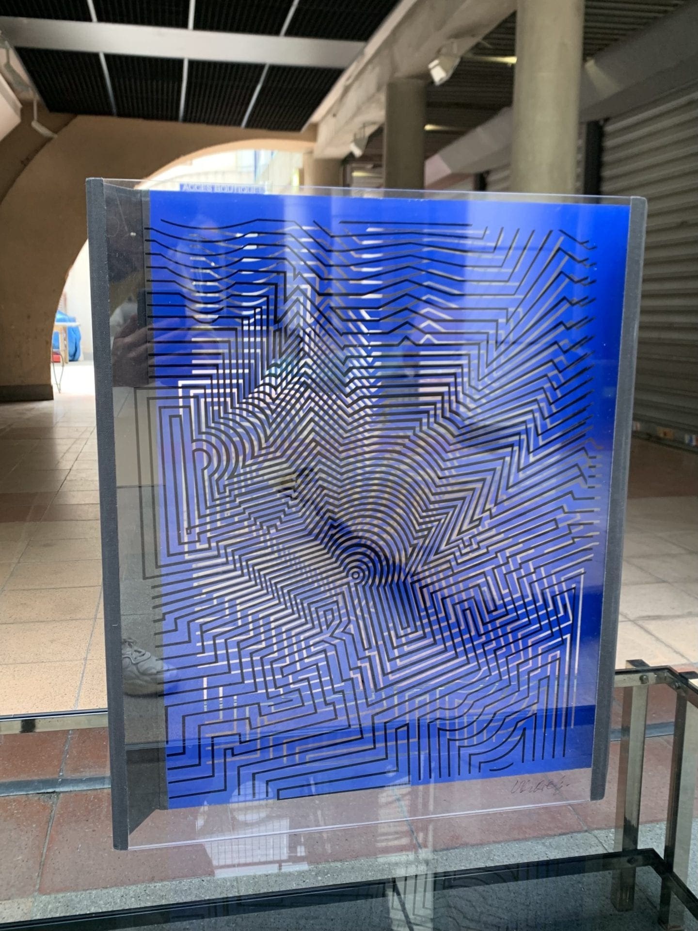 Vasarely – Zint – Sculpture