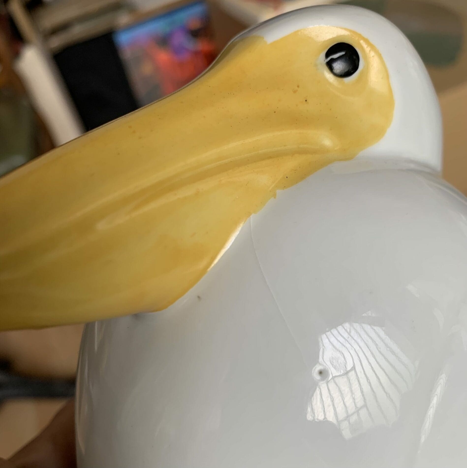 Veilleuse Rys en Porcelaine de Limoges – Pièce Vintage des Années 1930