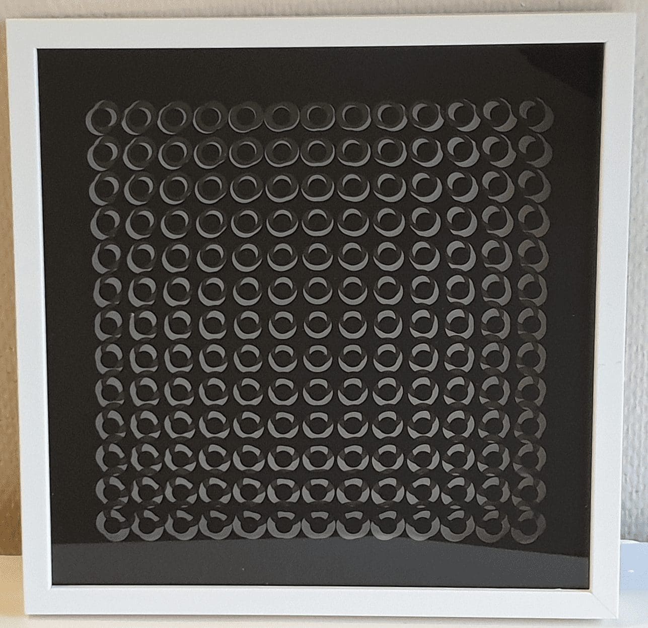 Victor VASARELY –  Cinétique C, 1973 – Sérigraphie