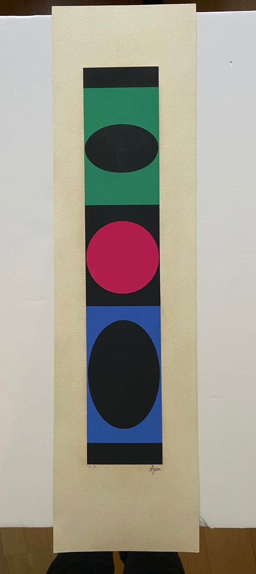 Geometric Structures par Yaacov Agam – Lithographie Signée, 1977-79