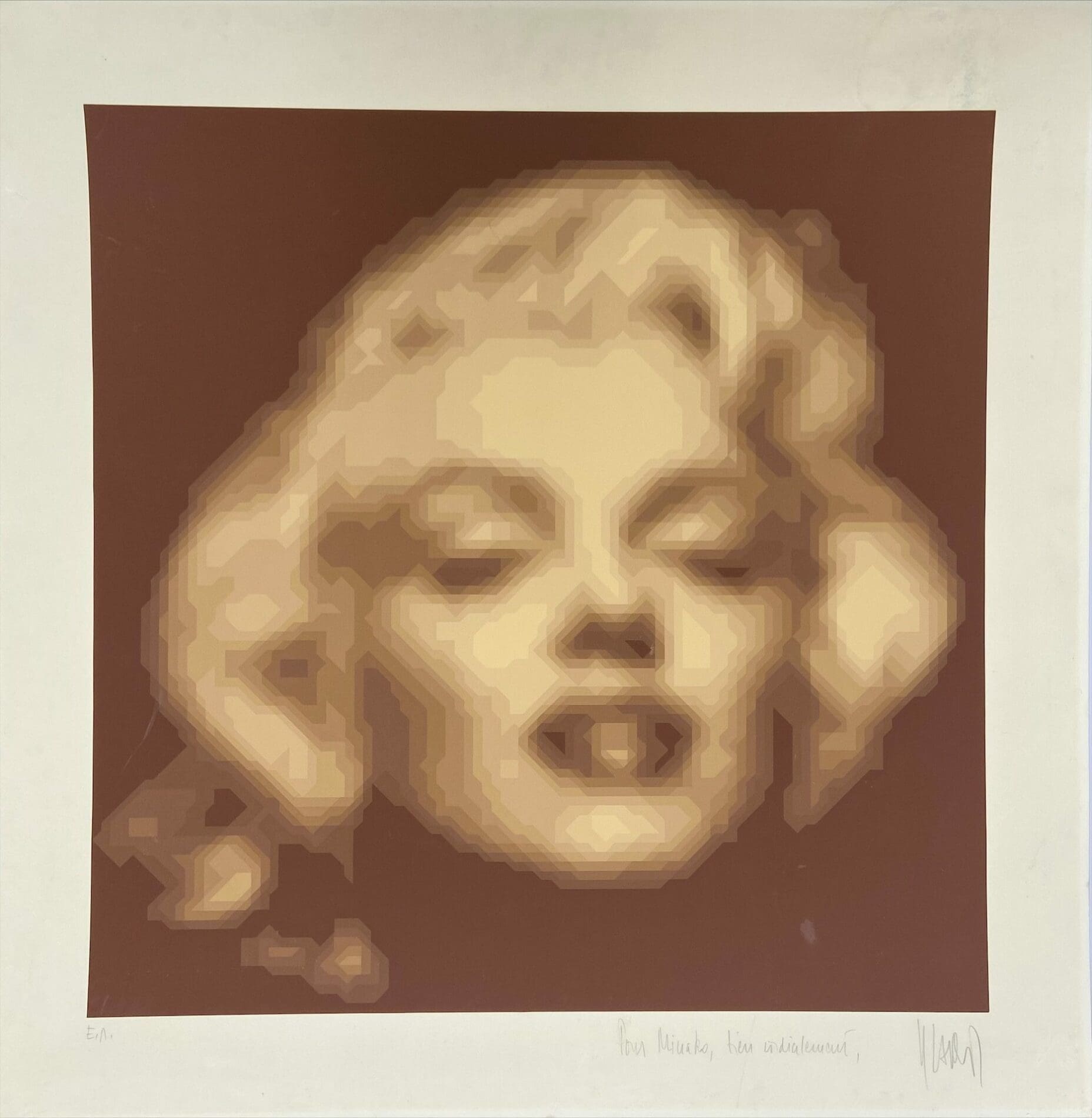Yvaral (Jean-Pierre Vasarely) –  Marilyn Monroe