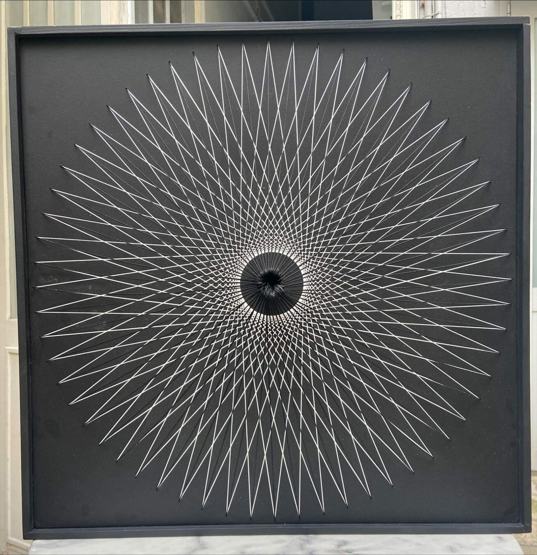 Yvaral (Jean-Pierre Vasarely) – Interférence C