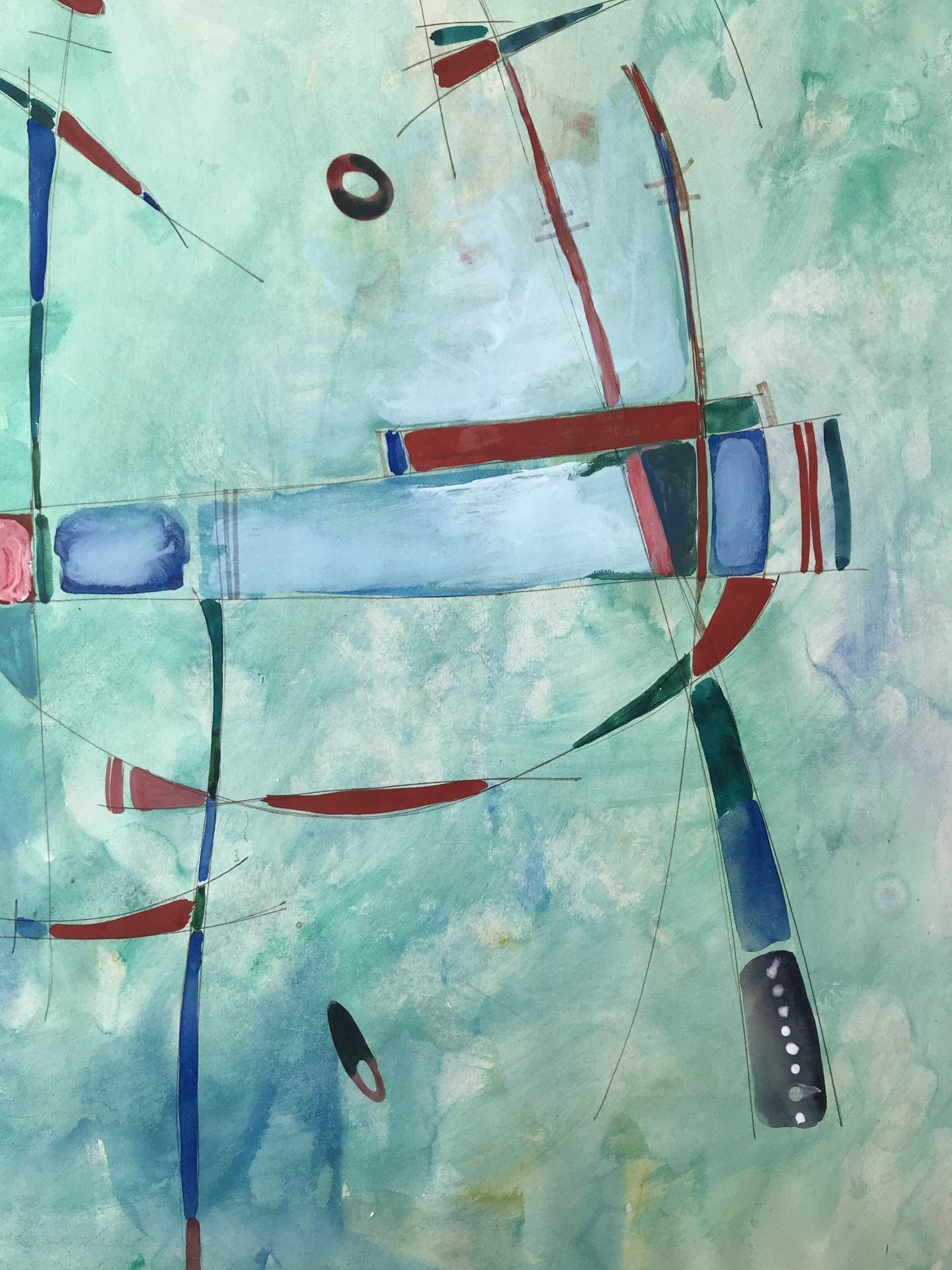 ZAVEN – Sans titre, 1988 – Gouache