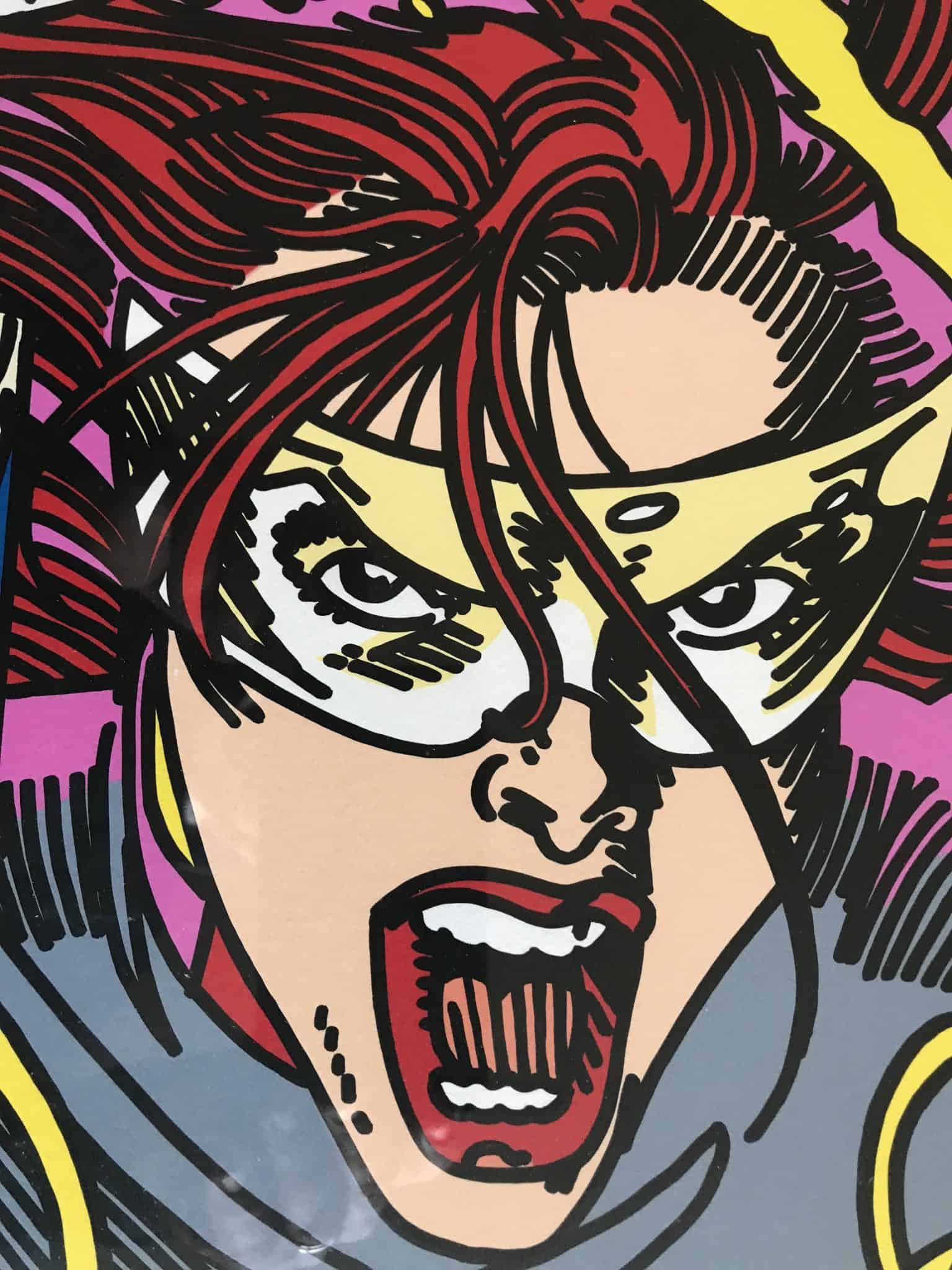 Lithographie Erró – Composition Pop Art Féminine (2001) – Édition Limitée 67/199