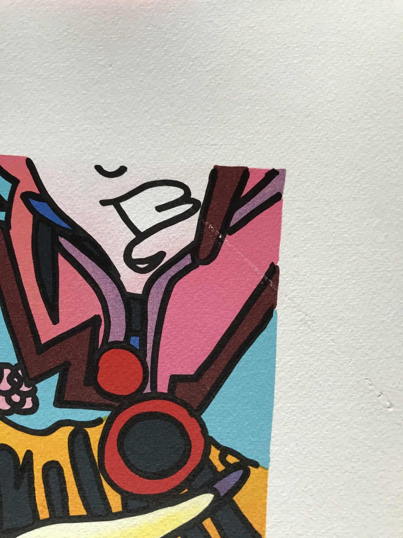 Lithographie Erró – Composition Pop Art Féminine (2001) – Édition Limitée 67/199
