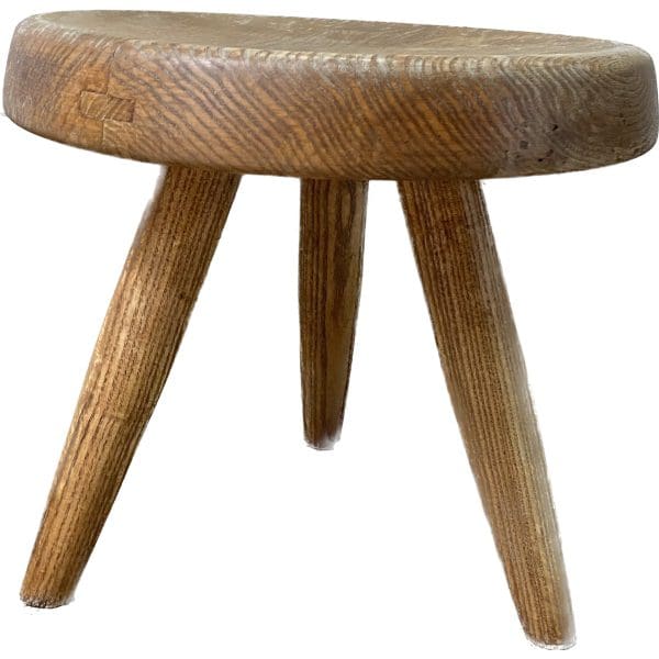 Tabouret « Berger » bas – Charlotte Perriand
