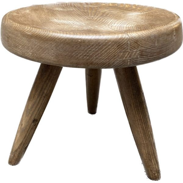 Tabouret « Berger » bas – Charlotte Perriand
