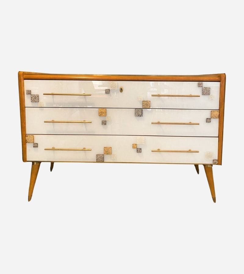 Commode Murano Vintage 3 Tiroirs