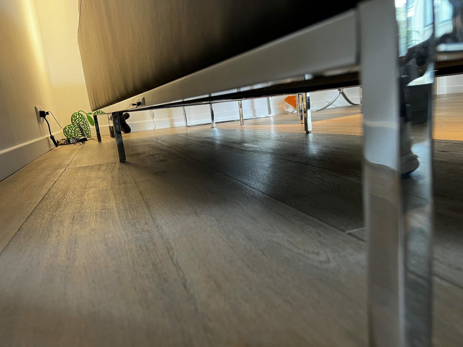 Canapé Florence Knoll en Cuir « Sabrina » Noir – Occasion Rare (2012)