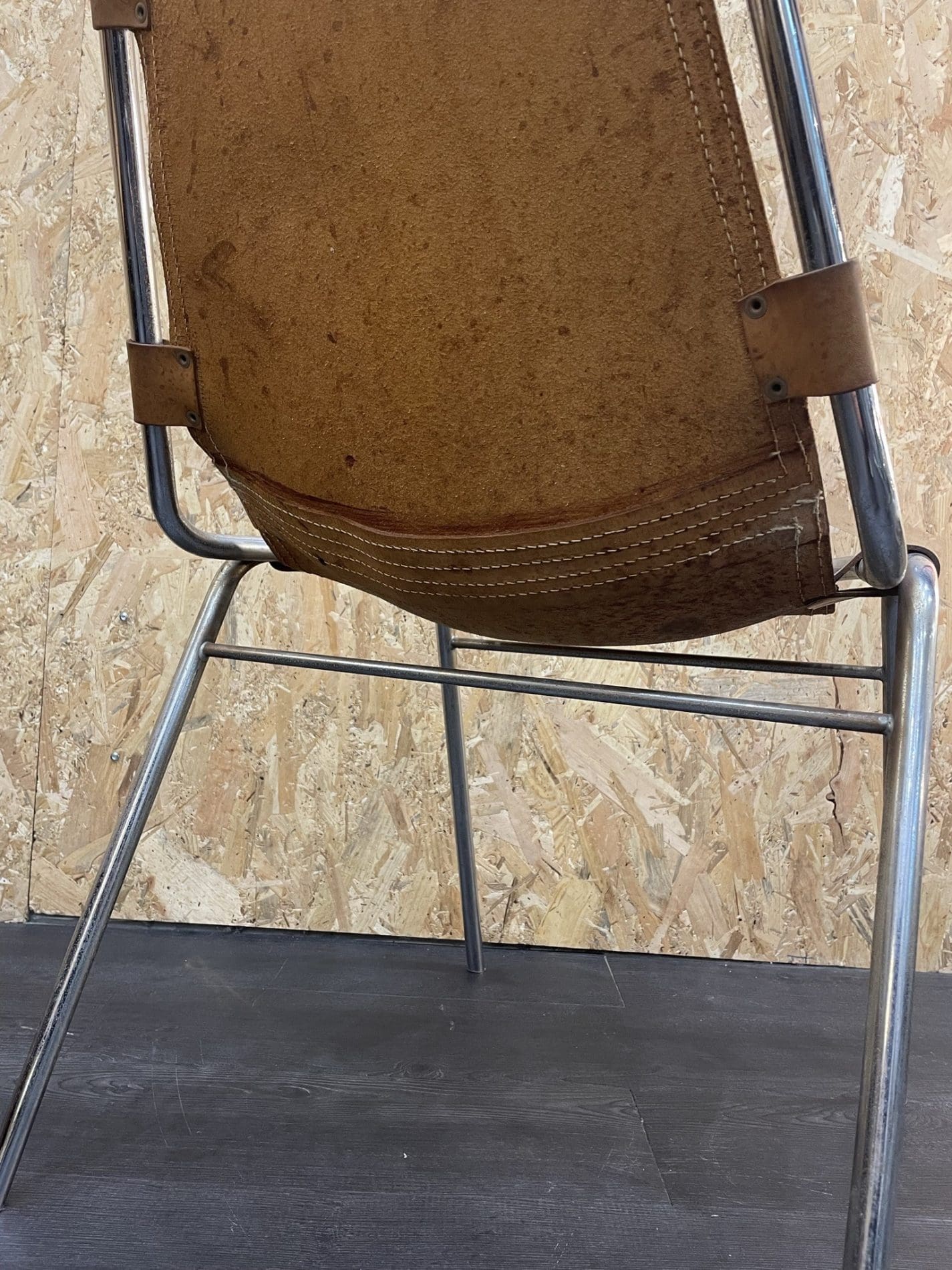 Lot de 6 Chaises Charlotte Perriand pour Les Arcs – Design Moderniste des Années 60