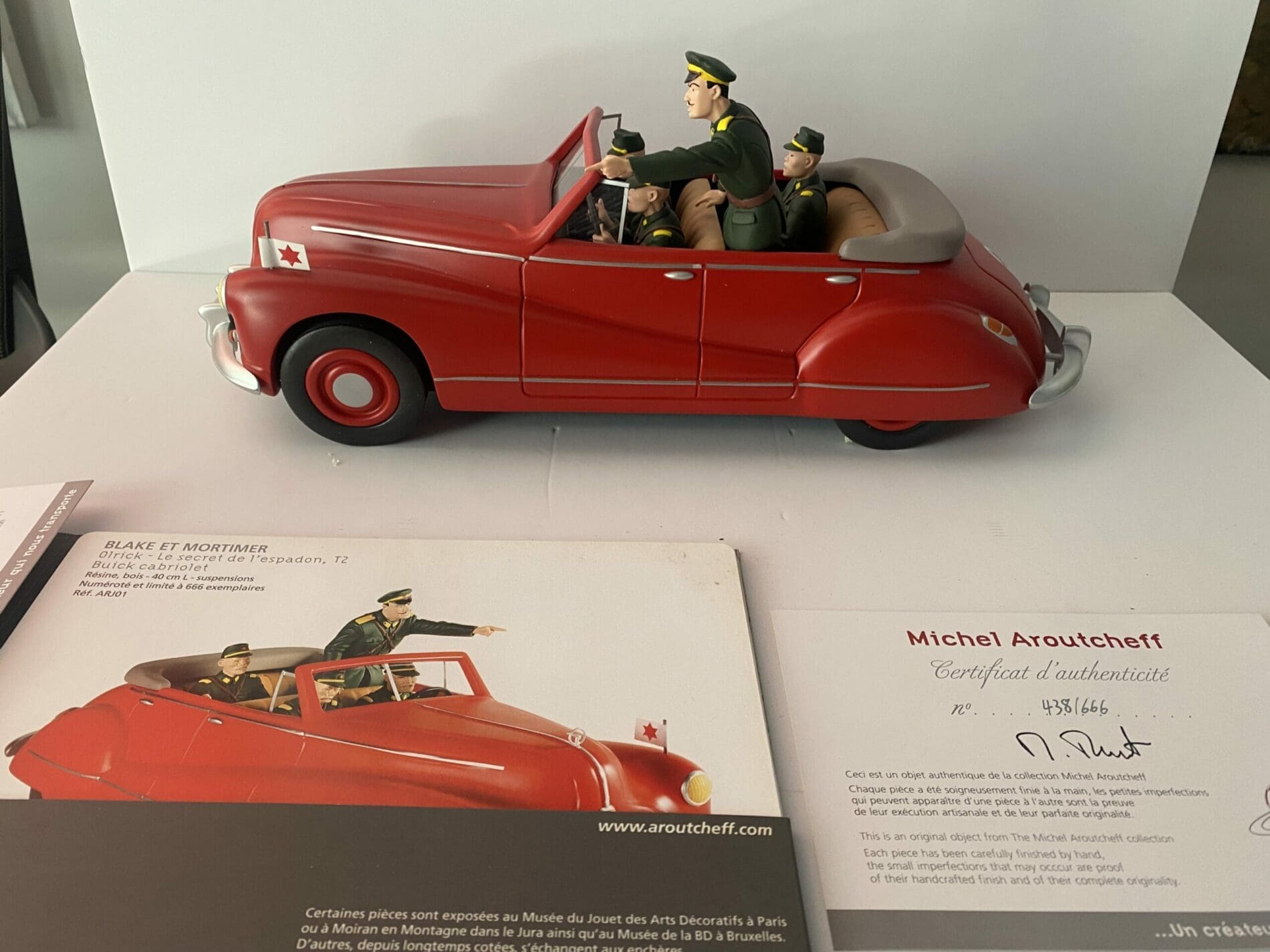 Aroutcheff Jacobs Blake et Mortimer – Buick Olrik 2005