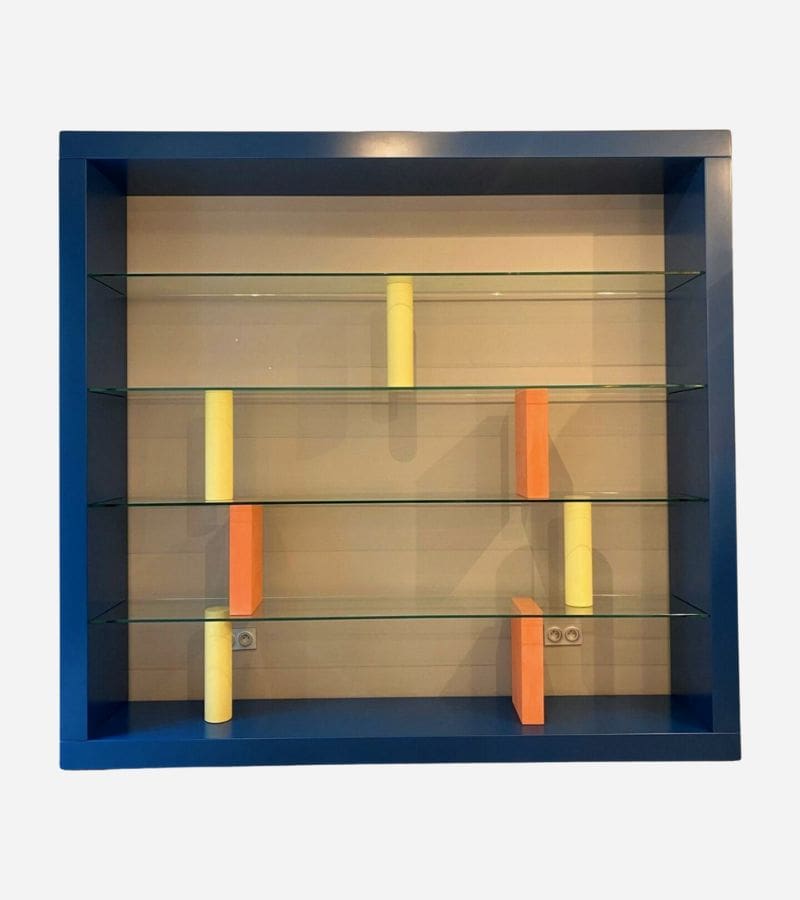 Bibliothèque Giorno (attribuée à) Ettore Sottsass : L’Icône du Design Postmoderne
