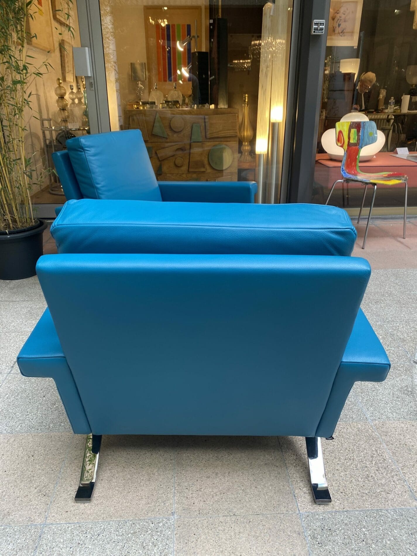 Ico Parisi – Fauteuils Lounge 875 occasion