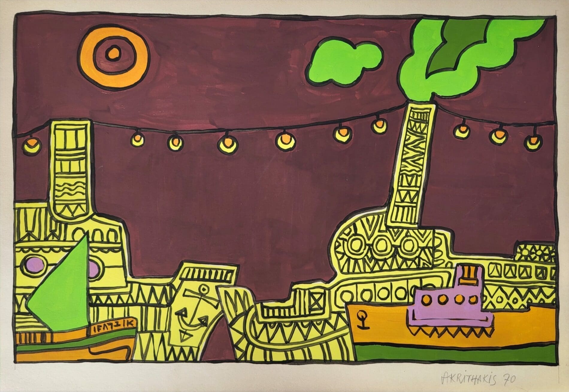 Œuvre de Alexis Akrithakis (1939-1994)