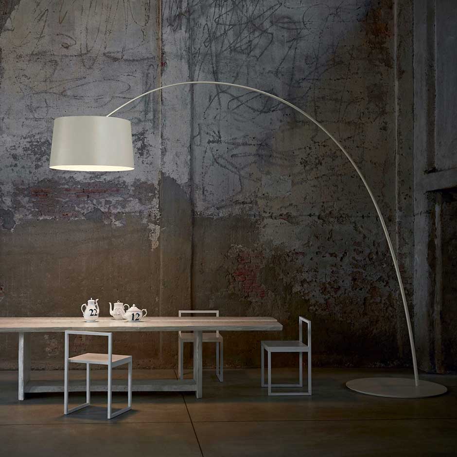 Lampadaire Arc Twice as Twiggy Marc Sadler – neuve de stock