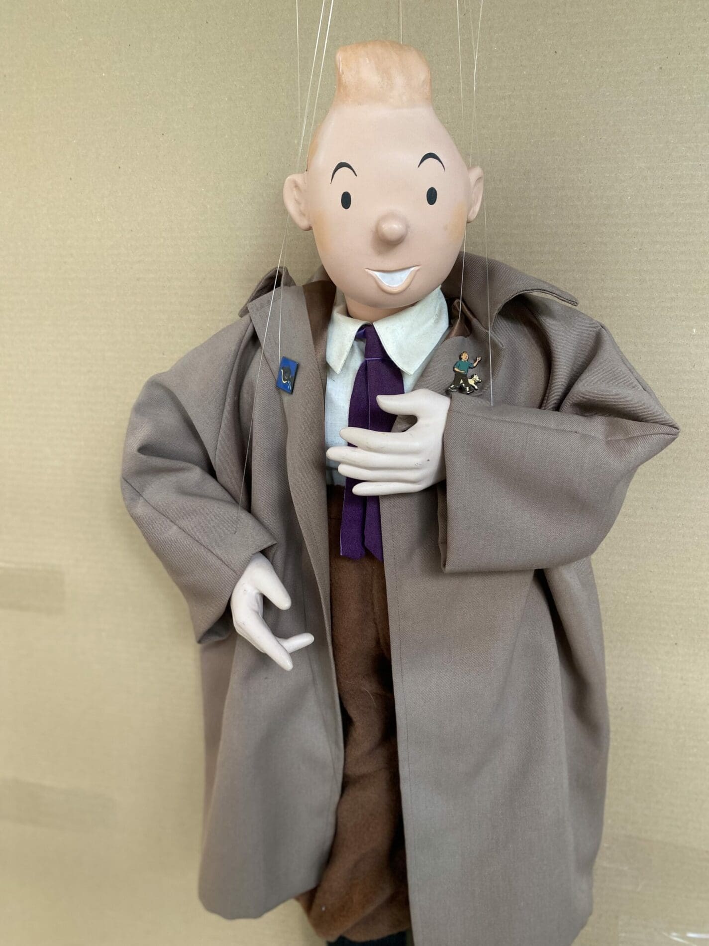 Marionnette Tintin Leblon-Delienne – Rare