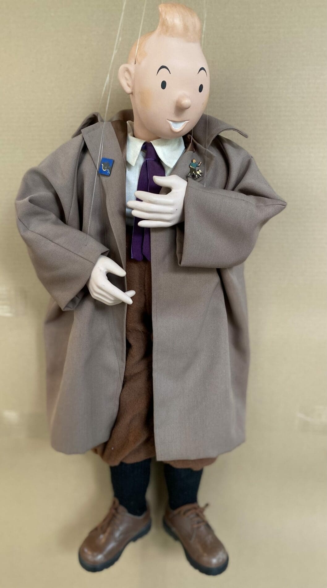 Marionnette Tintin Leblon-Delienne – Rare