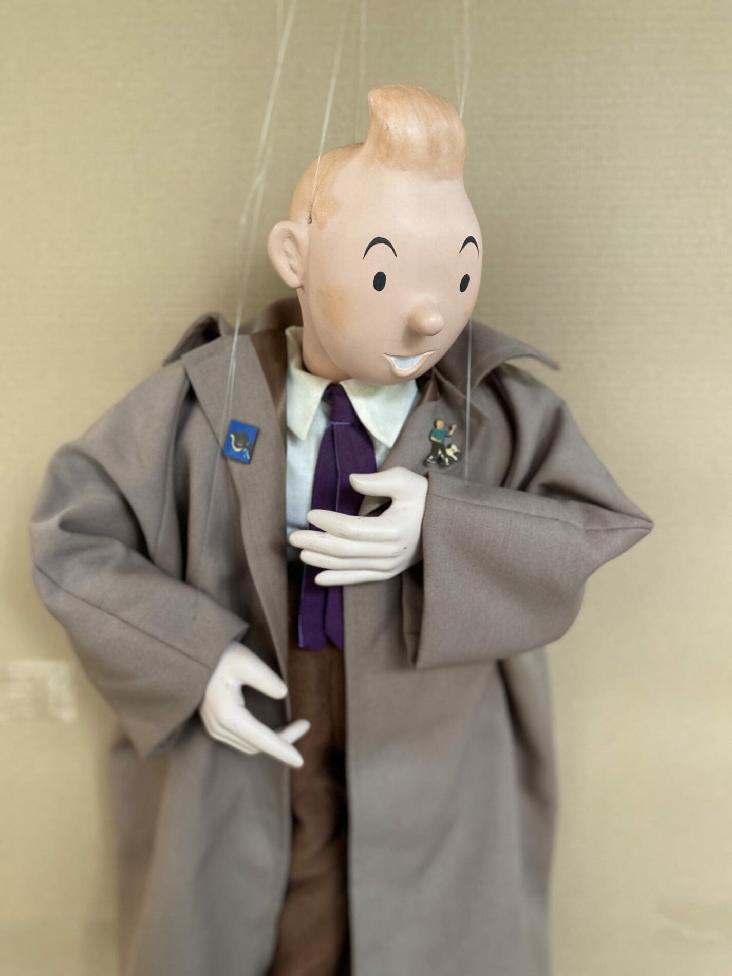 Marionnette Tintin Leblon-Delienne – Rare