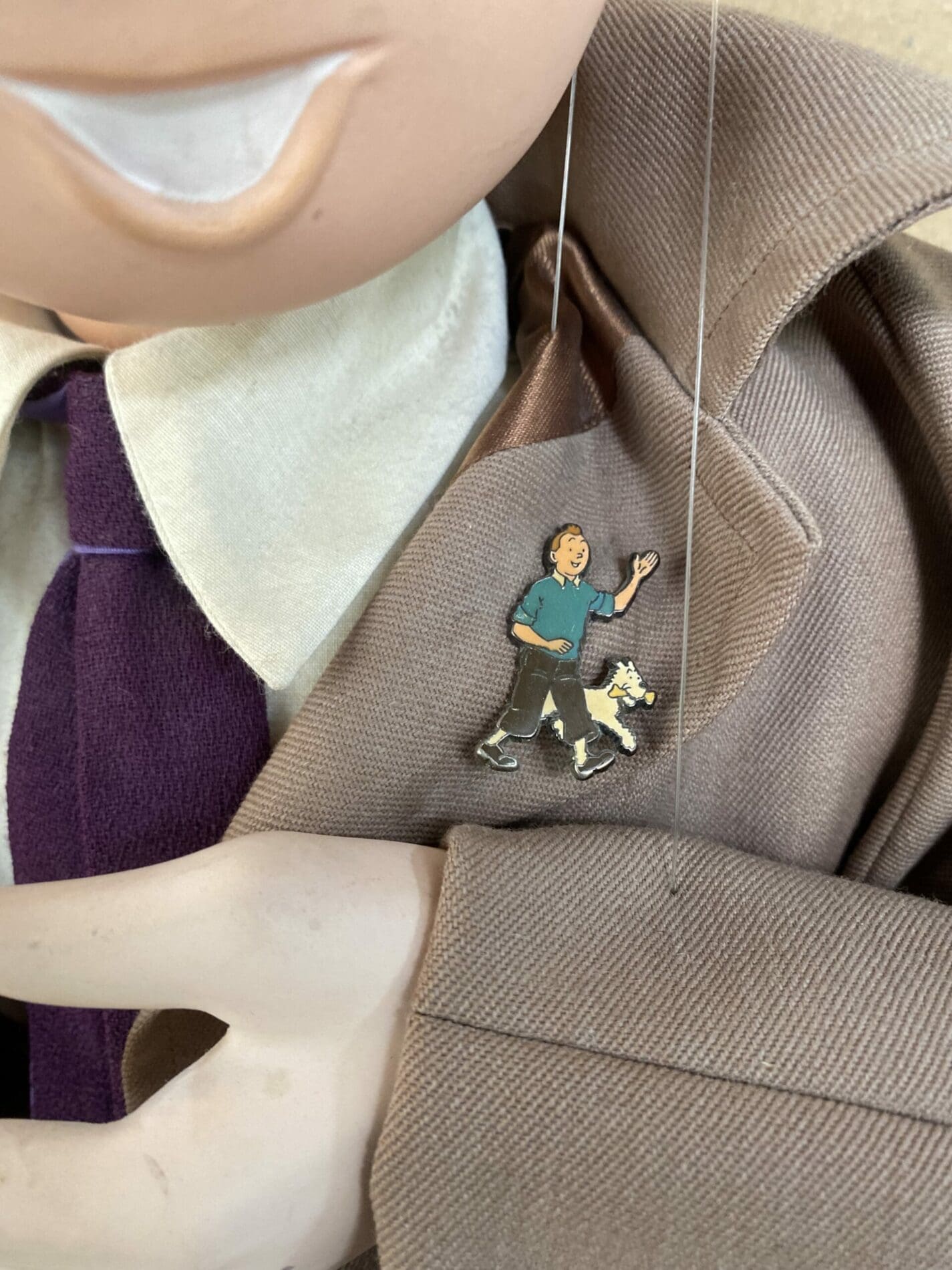 Marionnette Tintin Leblon-Delienne – Rare