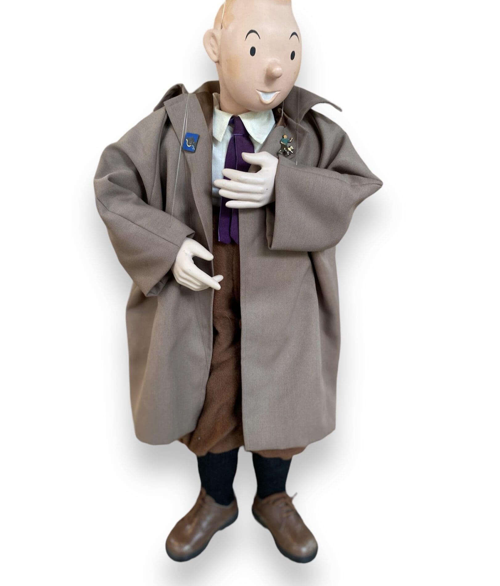Marionnette Tintin Leblon-Delienne – Rare