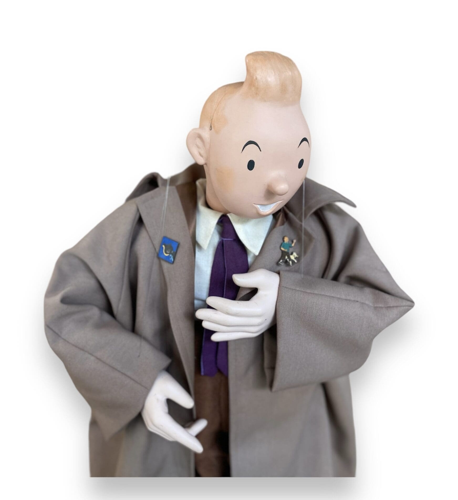 Marionnette Tintin Leblon-Delienne – Rare