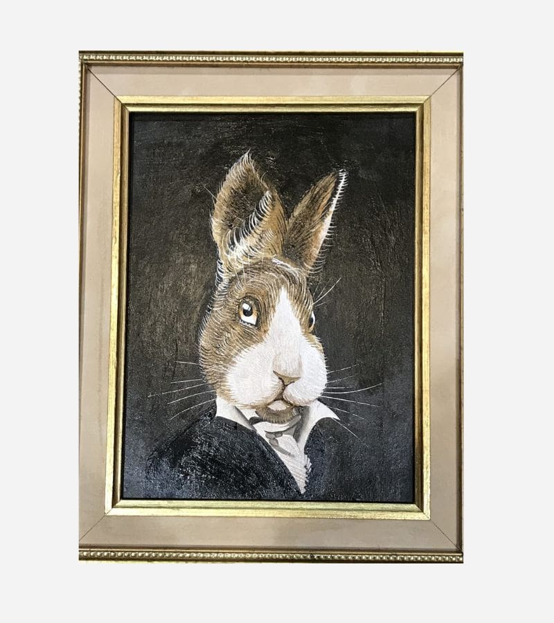 PETRAEUS – Mr Rabbit, 2018 – Acrylique