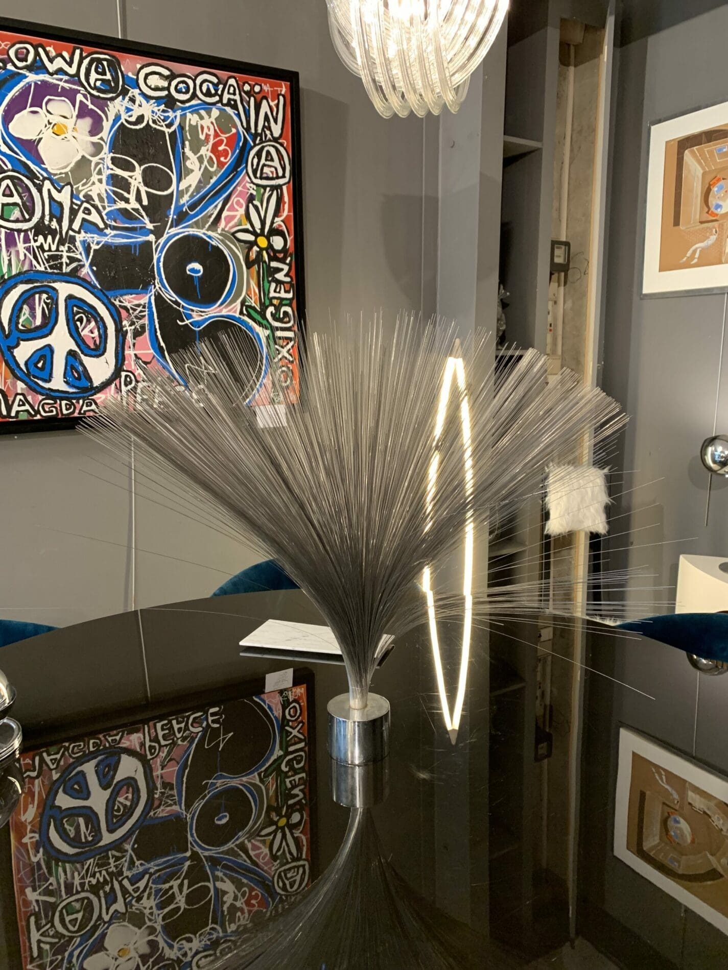 Sculpture cinétique « Spray » – Jean Camuset