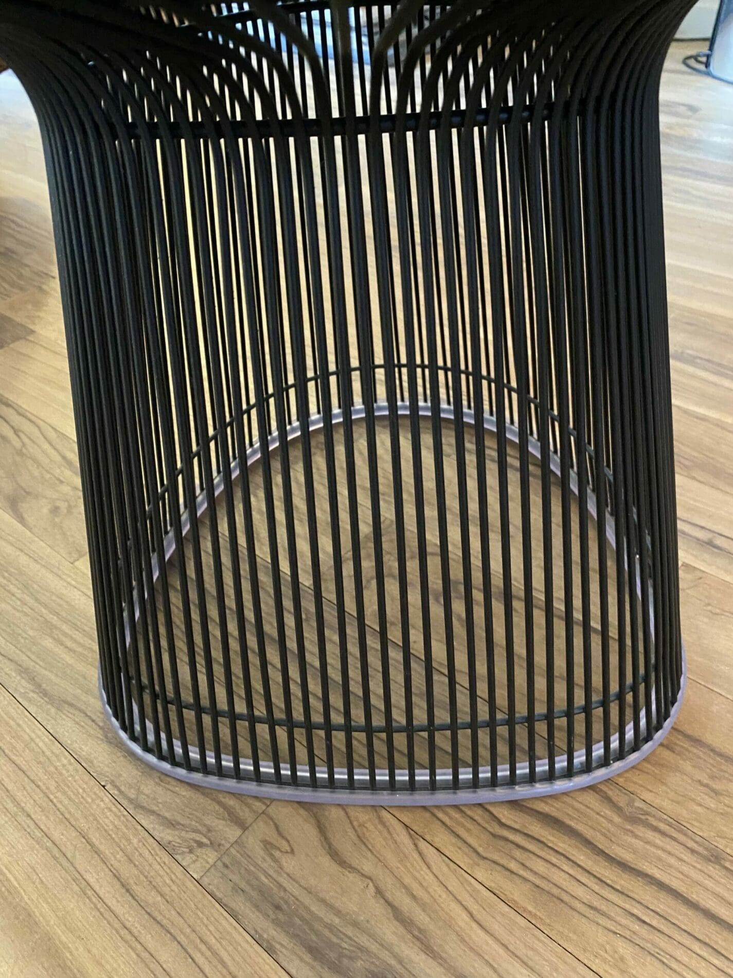 Suite de 4 Fauteuils Platner Black Edition – Occasion  Édition Limitée Knoll