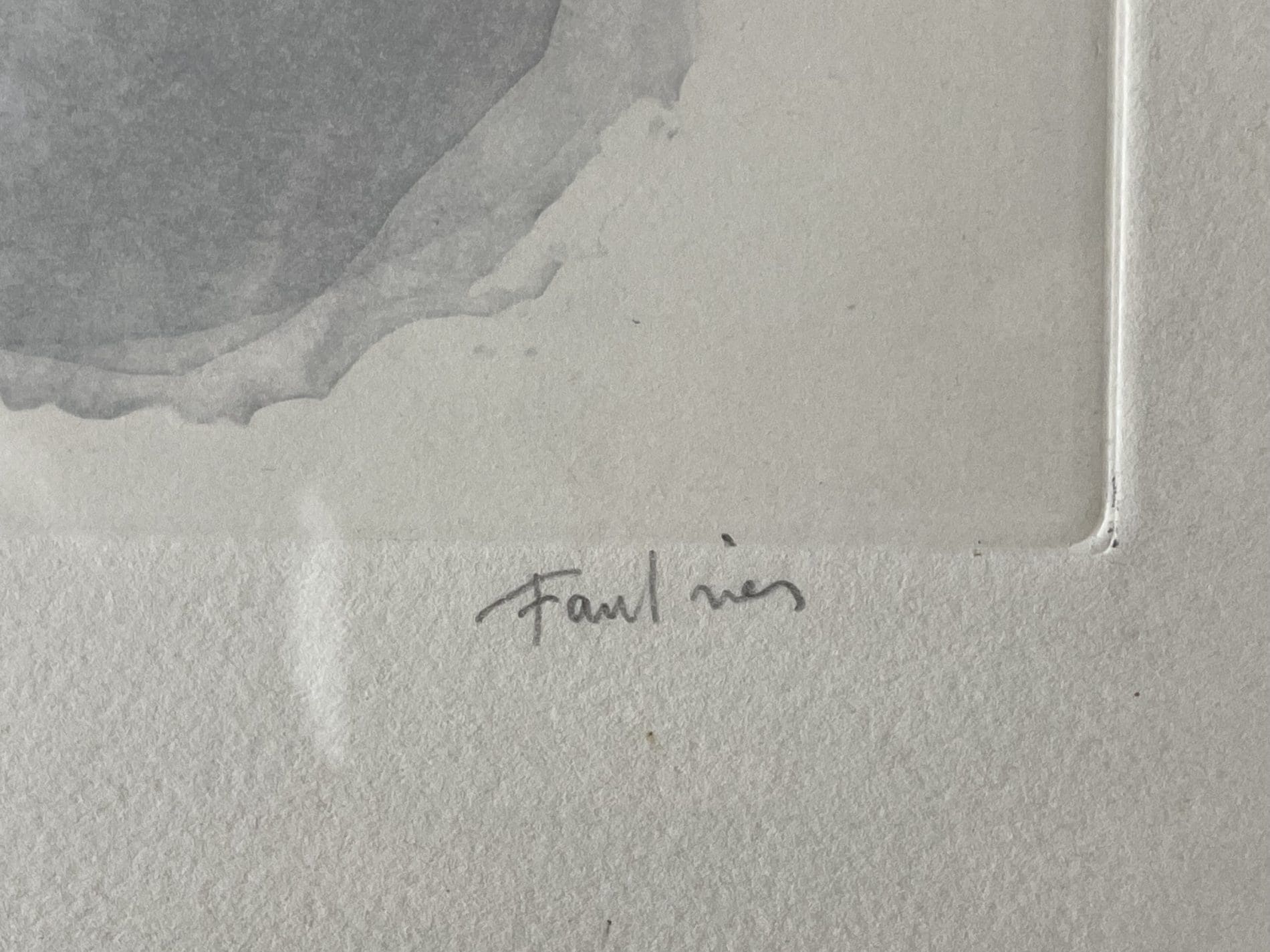 « Paysage labouré » de Jean Fautrier – Aquatinte d’Exception Signée