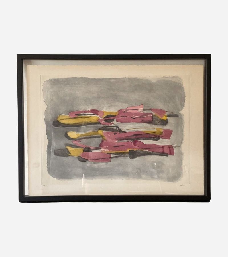« Paysage labouré » de Jean Fautrier – Aquatinte d’Exception Signée