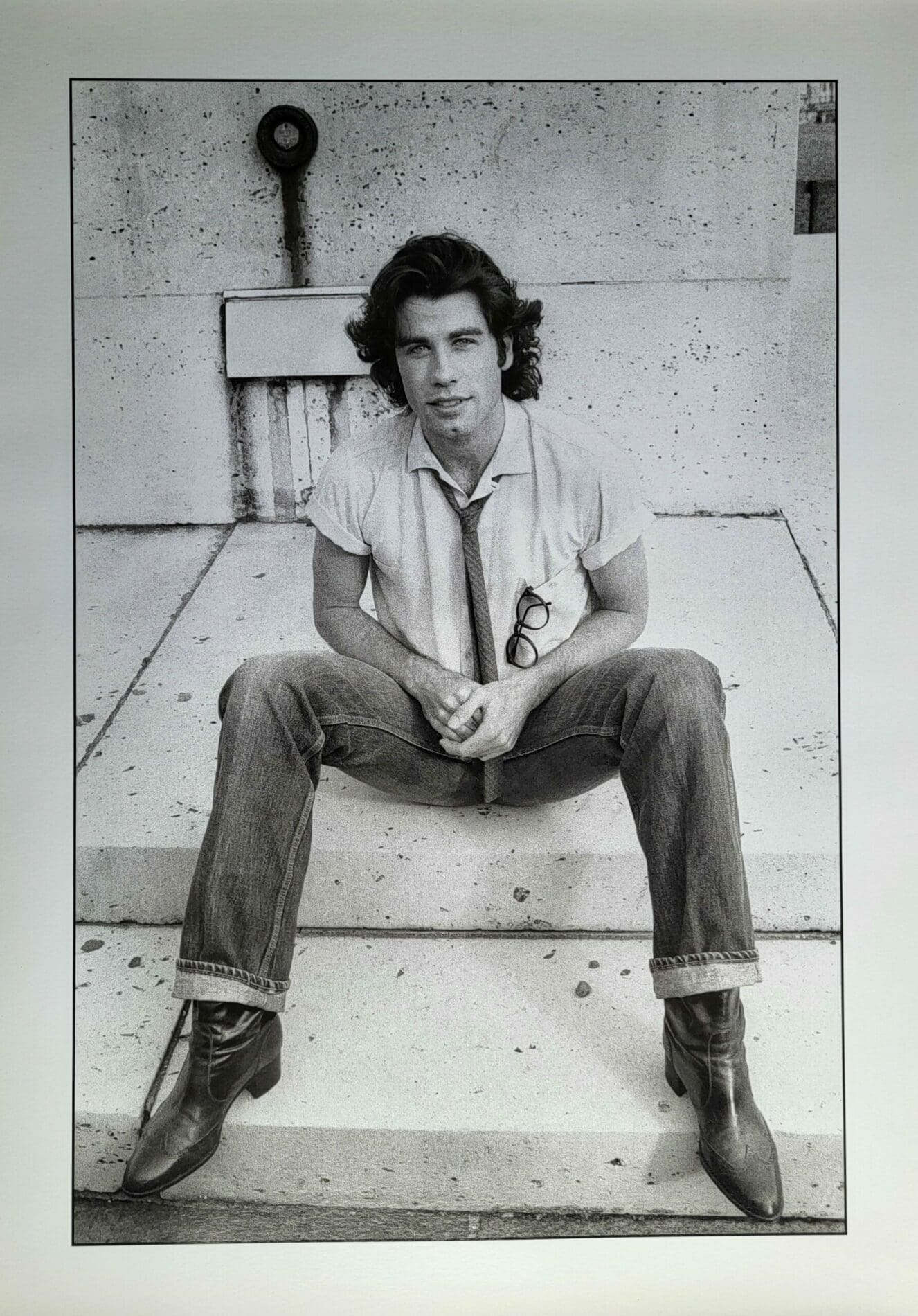 Photographie de John Travolta par Francis Apesteguy – Tirage limité