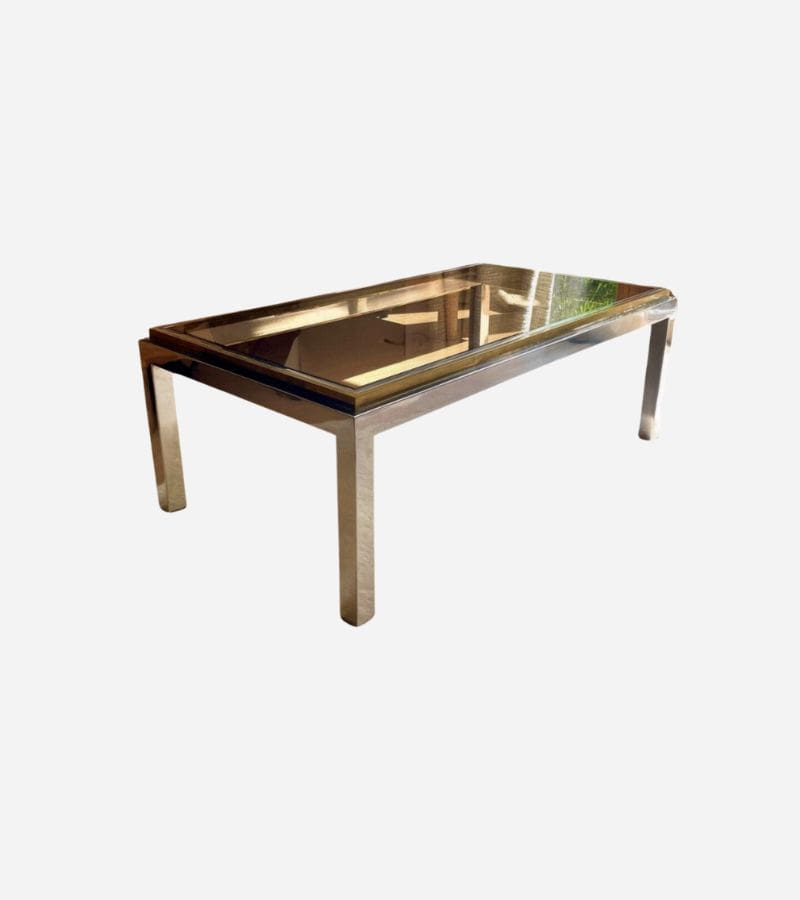 Table Basse « Flaminia » de Willy Rizzo – Occasion