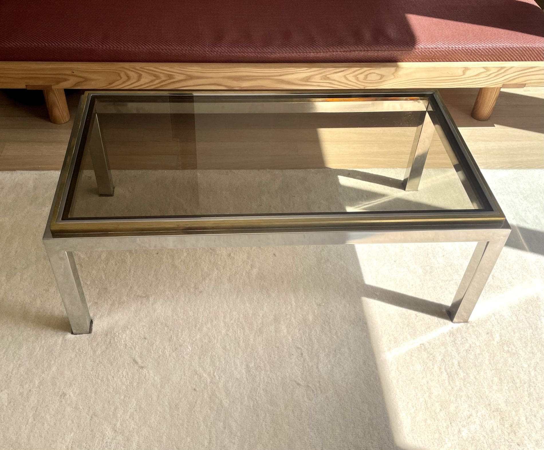 Table Basse « Flaminia » de Willy Rizzo – Occasion